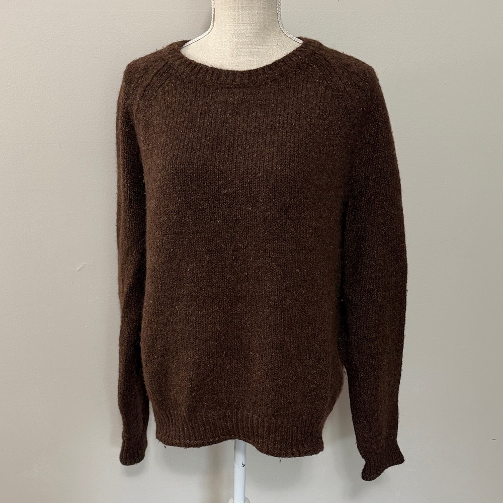 Banana‎ Republic Men's Dark Brown Crewneck Sweater